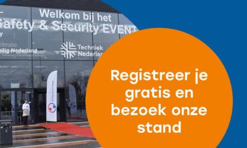 Nieuwsbericht: Registreer je gratis en bezoek ons op het FireSafety & Security Event